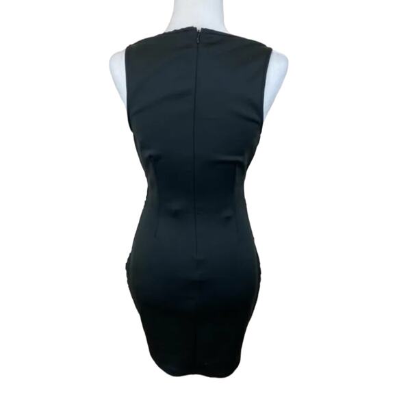 NWOT 2B Bebe Sequins BodyCon Sheer Netting Party Dress XS - Picture 3 of 6